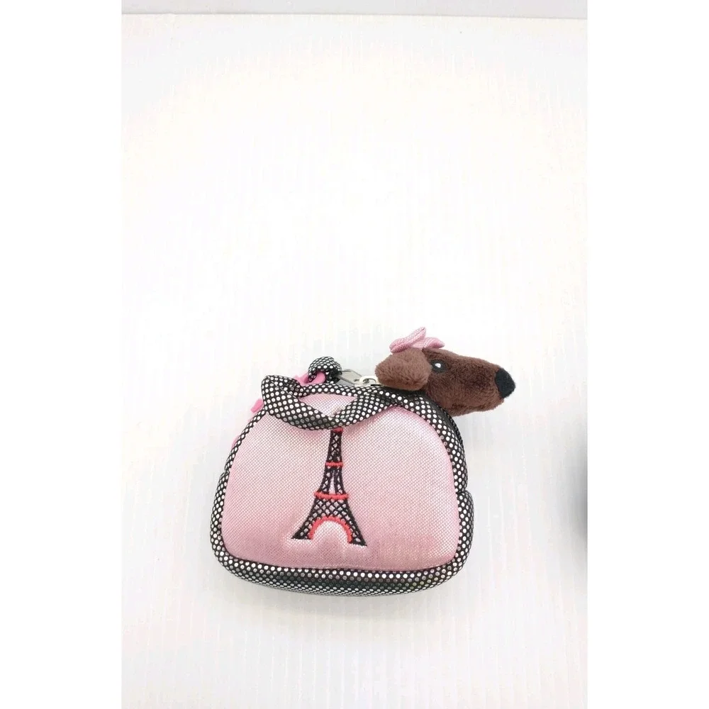 Aurora Fancy Pals Pet‎ Carrier Roxie the Doxie in Paris Plush Animal Toy